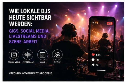 Wie lokale DJs heute sichtbar werden: Gigs, Social Media, Livestreams und Szene-Arbeit